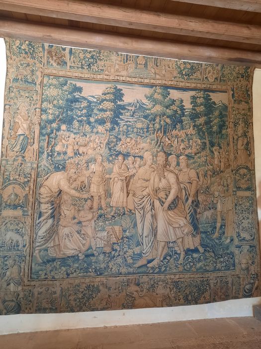 pièce murale : Éliézer offre des présents à Rebecca et sa famille