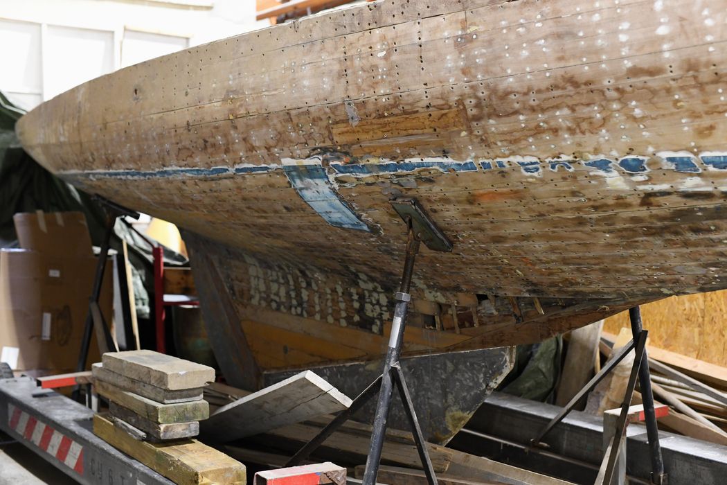 bateau de compétition : voilier plan Cornu Gilliatt V