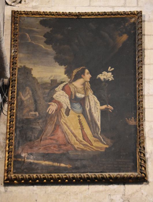 tableau : Sainte Marie-Madeleine (?)