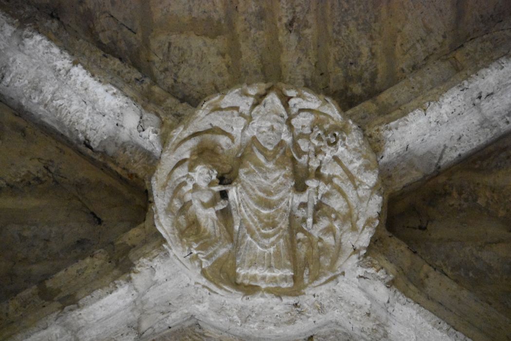 détail d’une clef de voûte