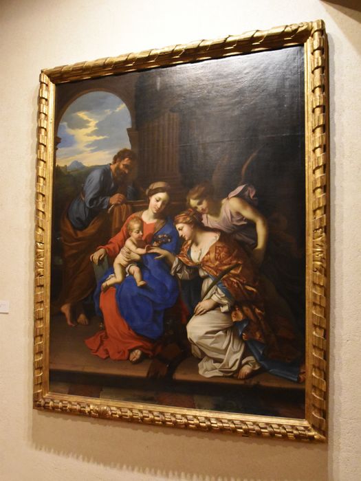 Tableau : le Mariage mystique de sainte Catherine