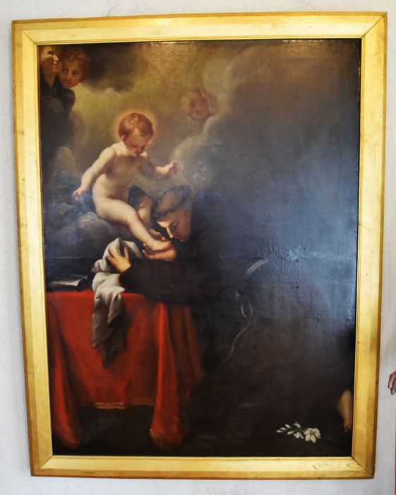 Tableau : l'Apparition du Christ à Saint Bruno