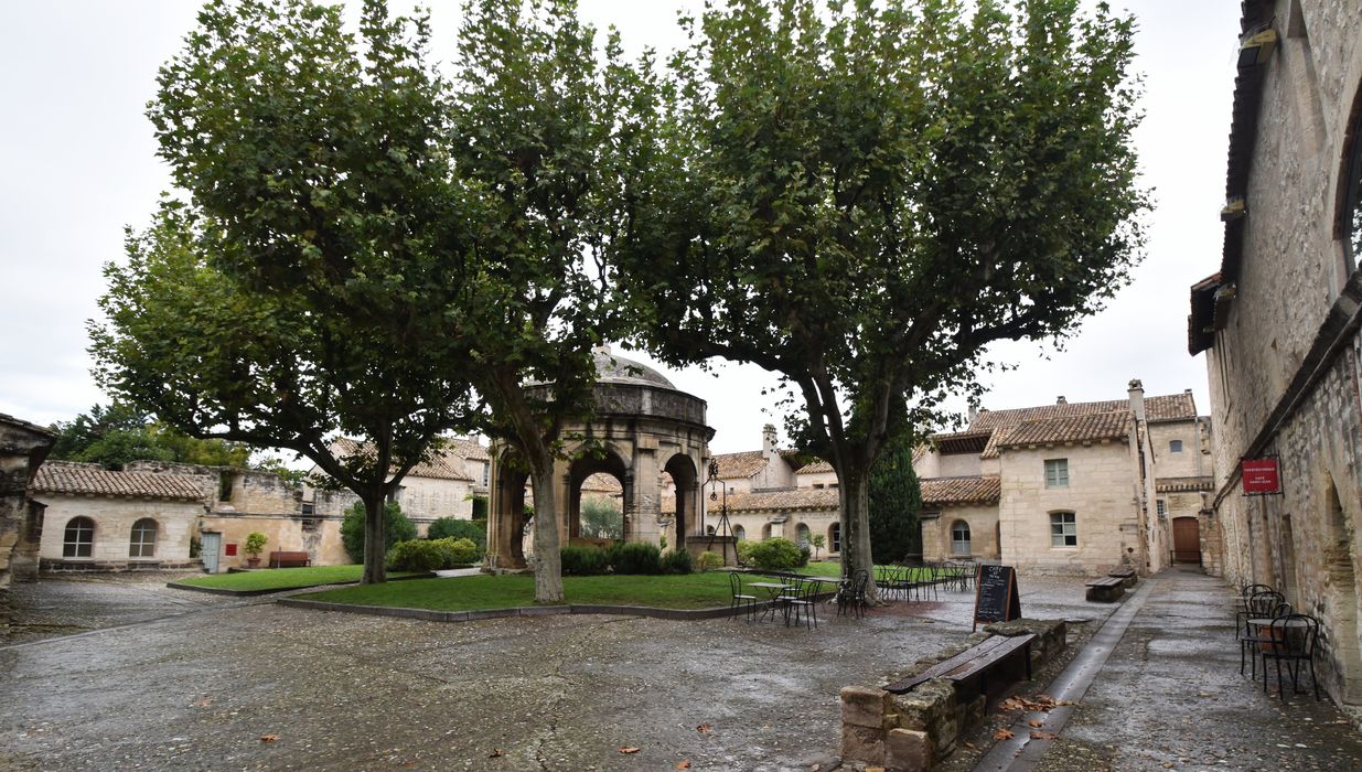 cloître Saint-Jean, puits couvert