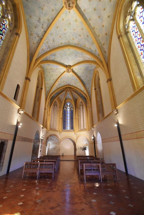 chapelle haute (chapelle Sainte-Croix), nef