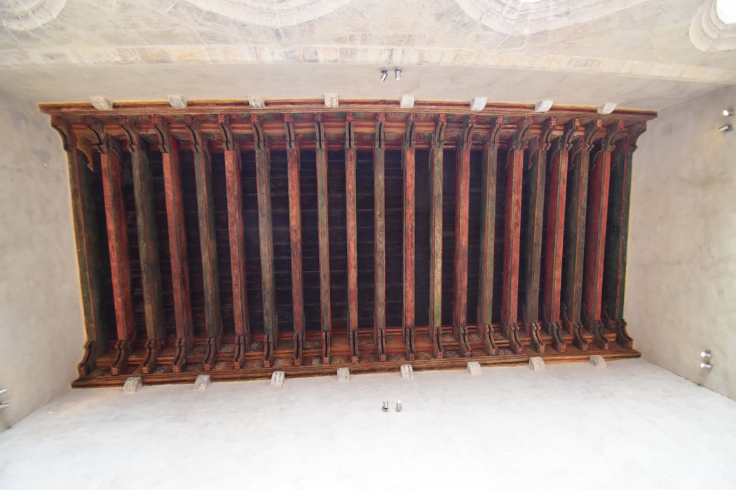 aile nord, galerie de la reine, plafond peint