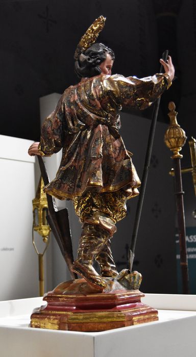 statue : Saint Isidore (revers)