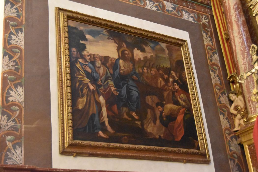 tableau : Entrée de Jésus à Jérusalem