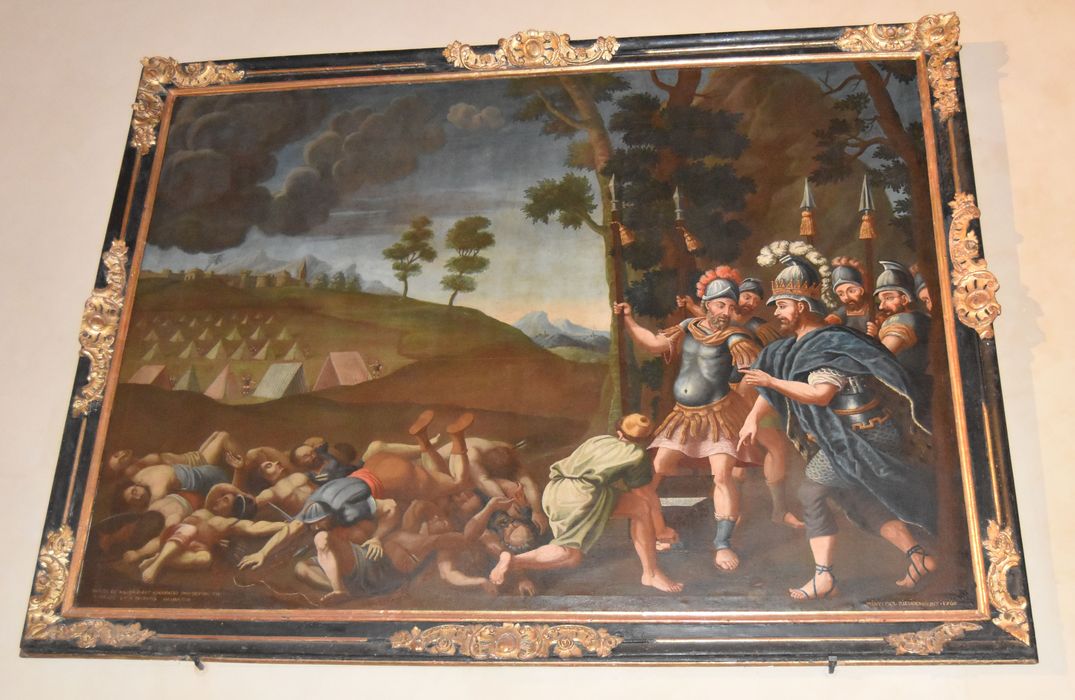 tableau : Champ de bataille des macchabées (le)