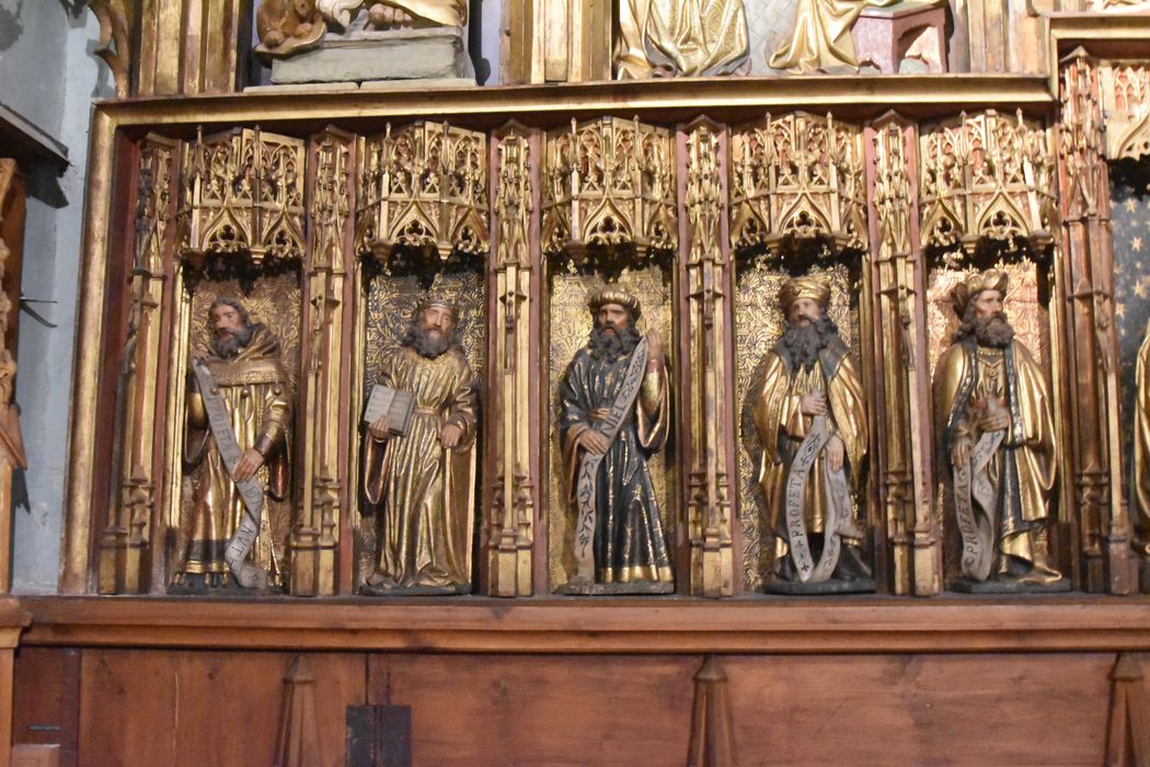 retable de la chapelle de l'Espérance, détail