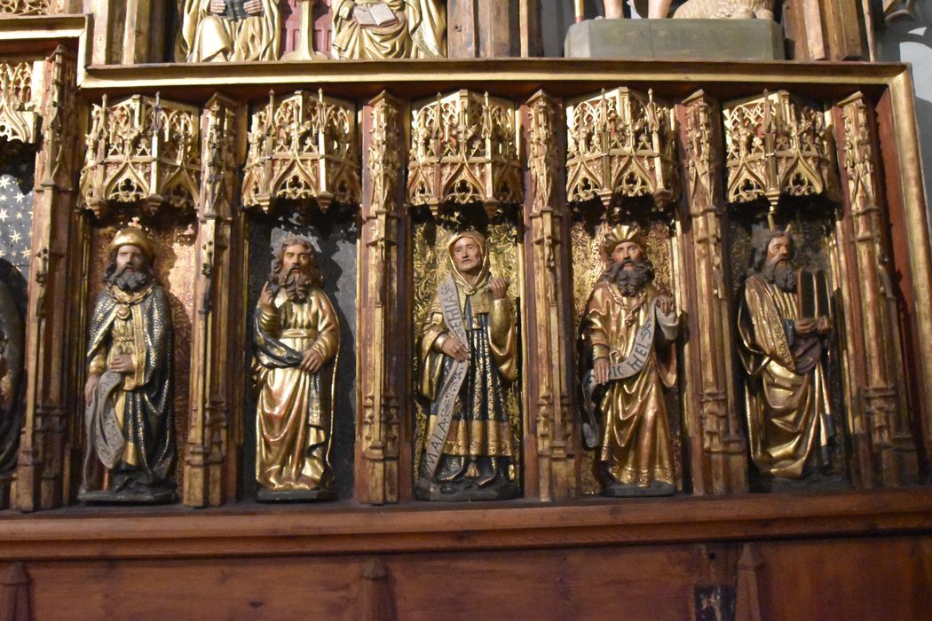 retable de la chapelle de l'Espérance, détail
