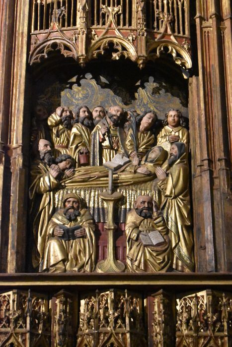 retable de la chapelle de l'Espérance, détail