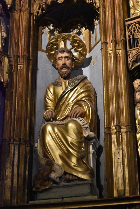 retable de la chapelle de l'Espérance, détail