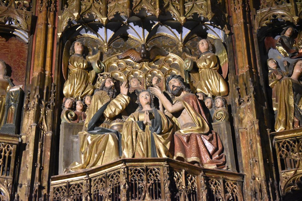 retable de la chapelle de l'Espérance, détail