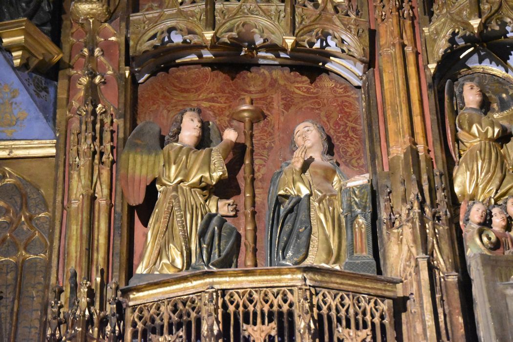 retable de la chapelle de l'Espérance, détail