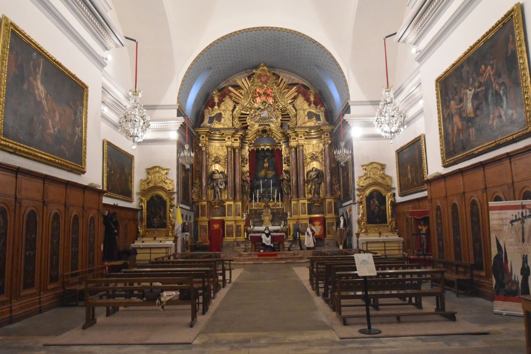 autel, retable de la Sanch