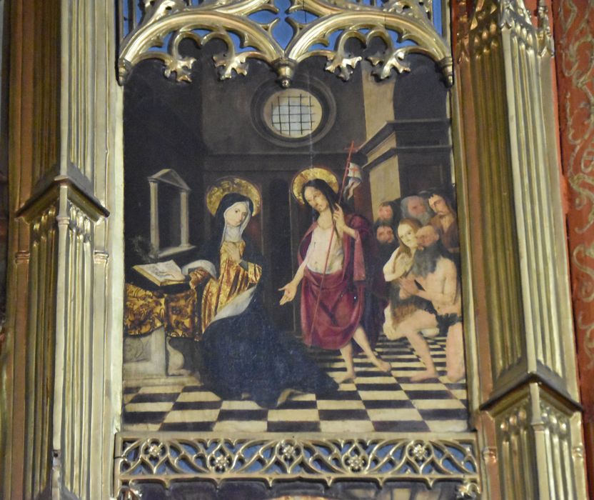 retable de la Vierge de Magrana, détail