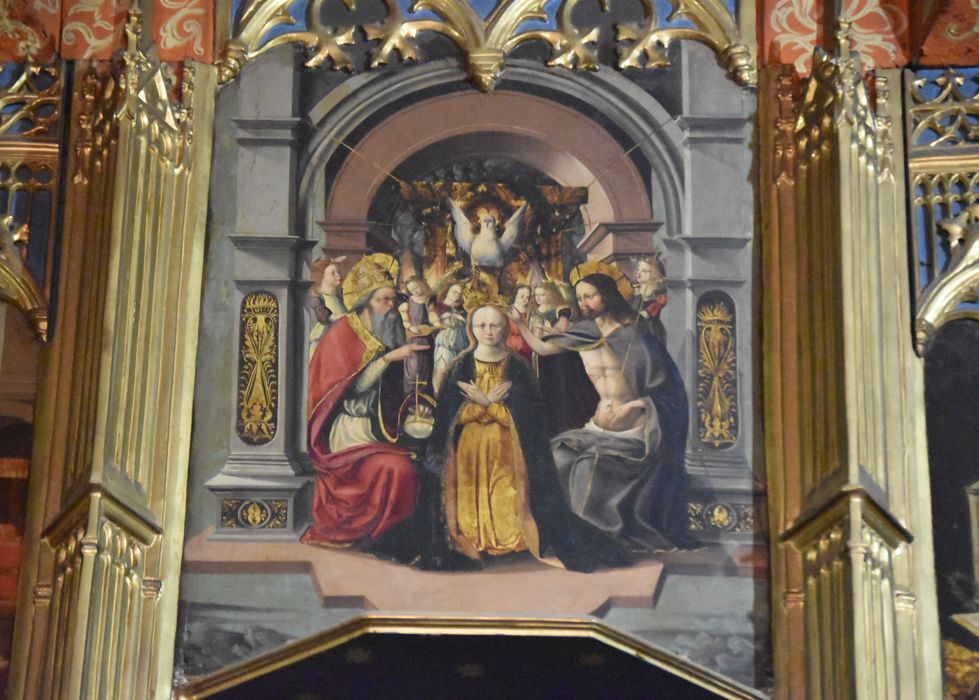 retable de la Vierge de Magrana, détail