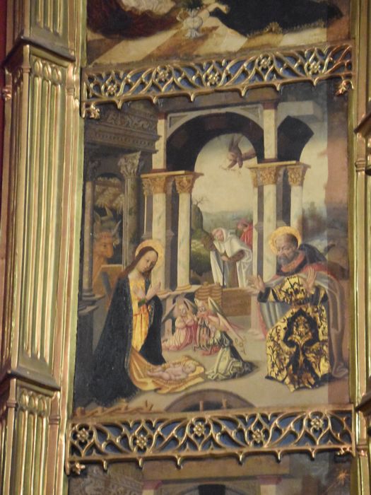 retable de la Vierge de Magrana, détail