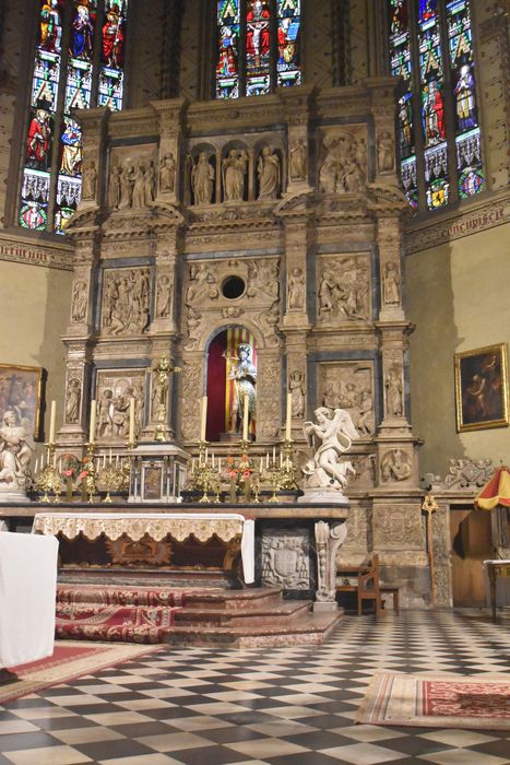 maître-autel, retable de saint Jean-Baptiste