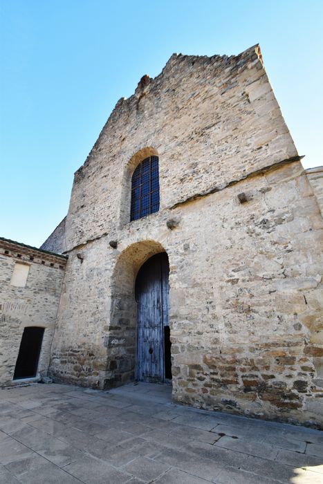 église abbatiale, façade ouest