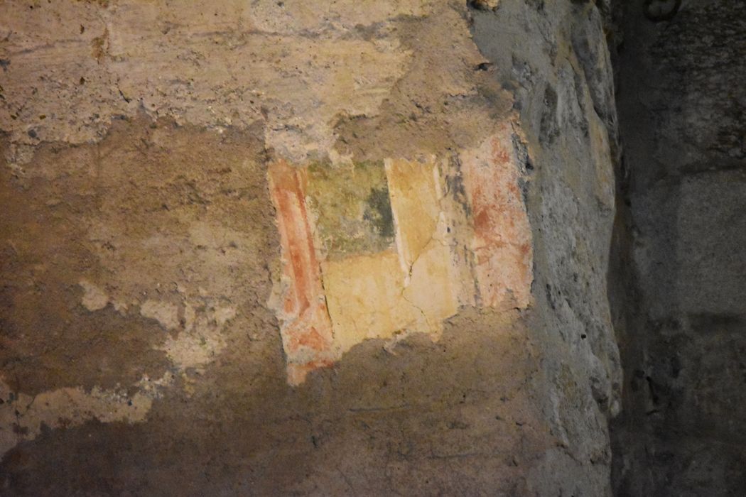église abbatiale, peinture monumentale (fragment)