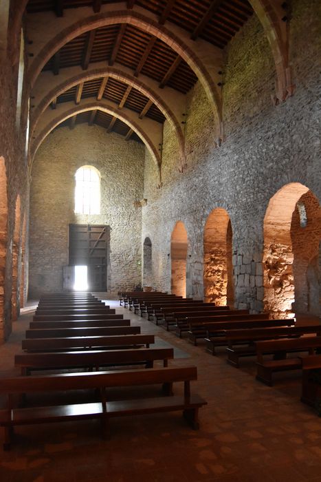 église abbatiale, nef