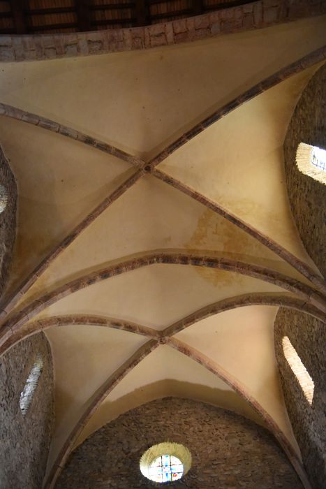 église abbatiale, voûtes du choeur