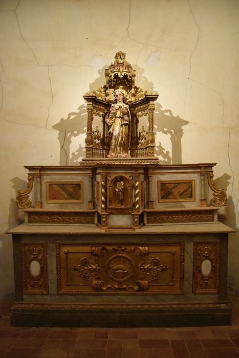 autel, retable, statue : Saint Jean