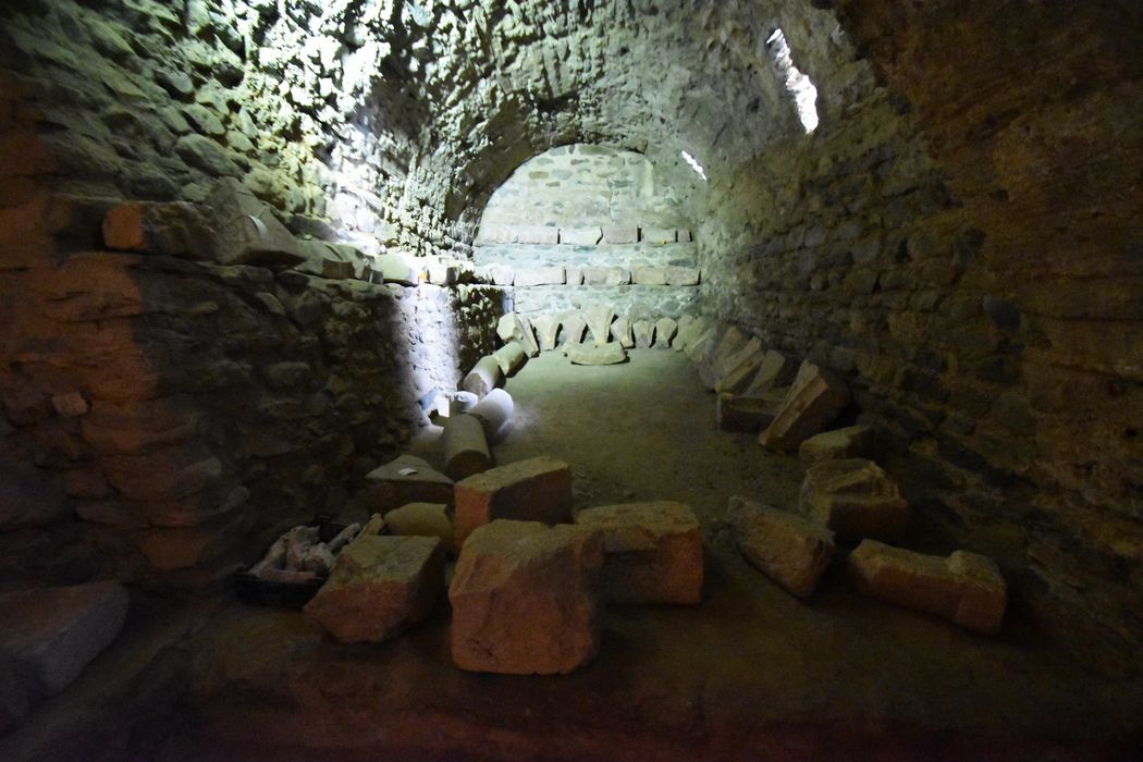 dépôt de fragments lapidaires