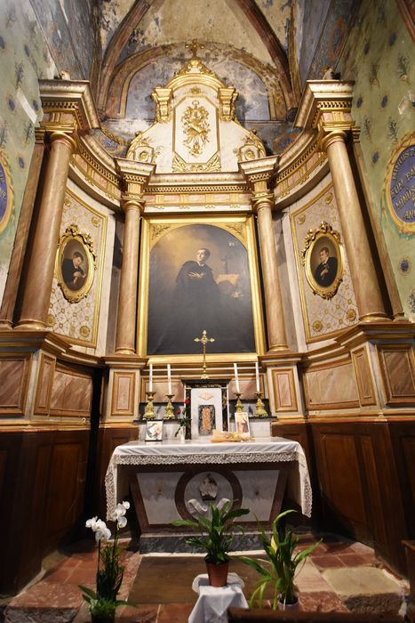 retable Saint-Louis-de-Gonzague, tableau : Saint Louis de Gonzague