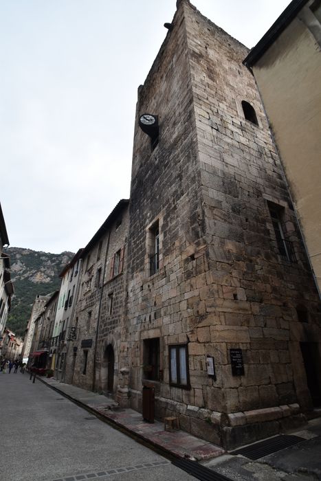 tour, élévations nord et ouest