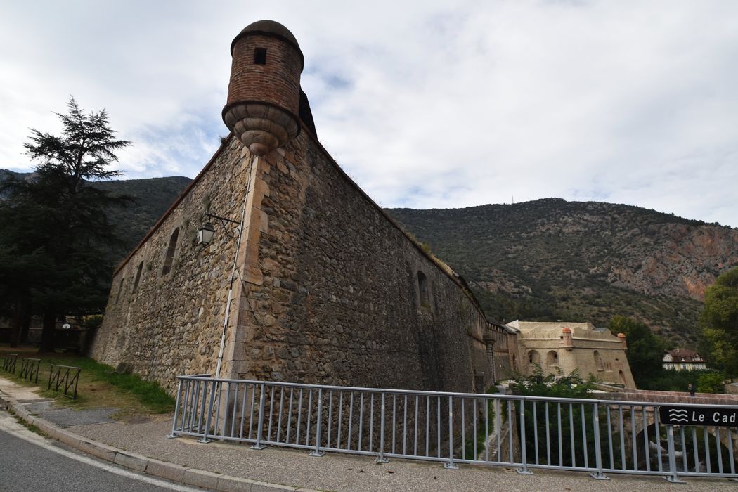 bastion de Corneilla, pointe sud-est