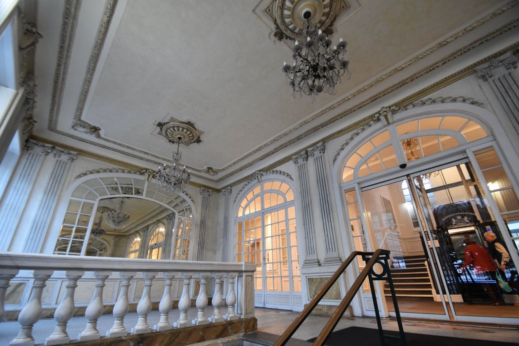 vestibule d’entrée, vue partielle