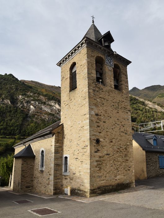 clocher, élévations sud-ouest sud-est