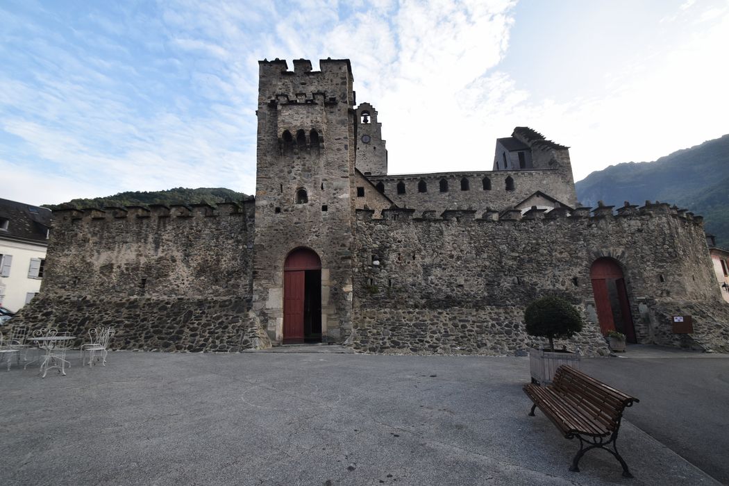 mur d’enceinte, élévation nord