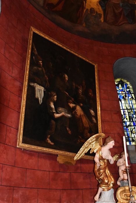 tableau : Baptême de Clotilde