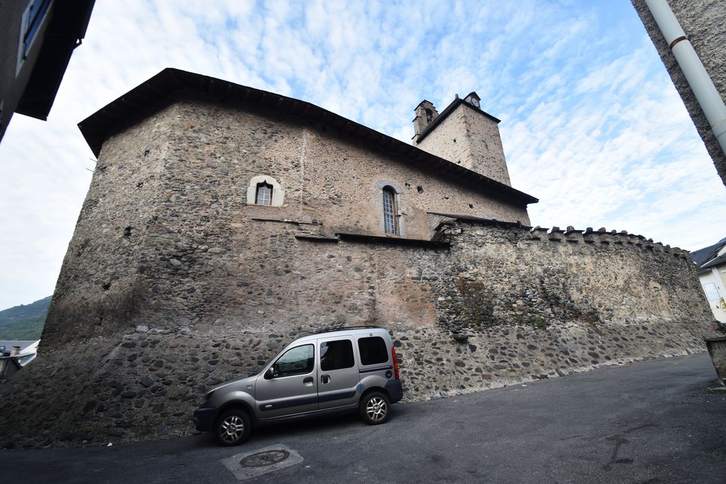 mur d’enceinte, élévation sud