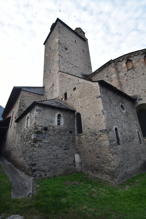 clocher, élévations sud et est