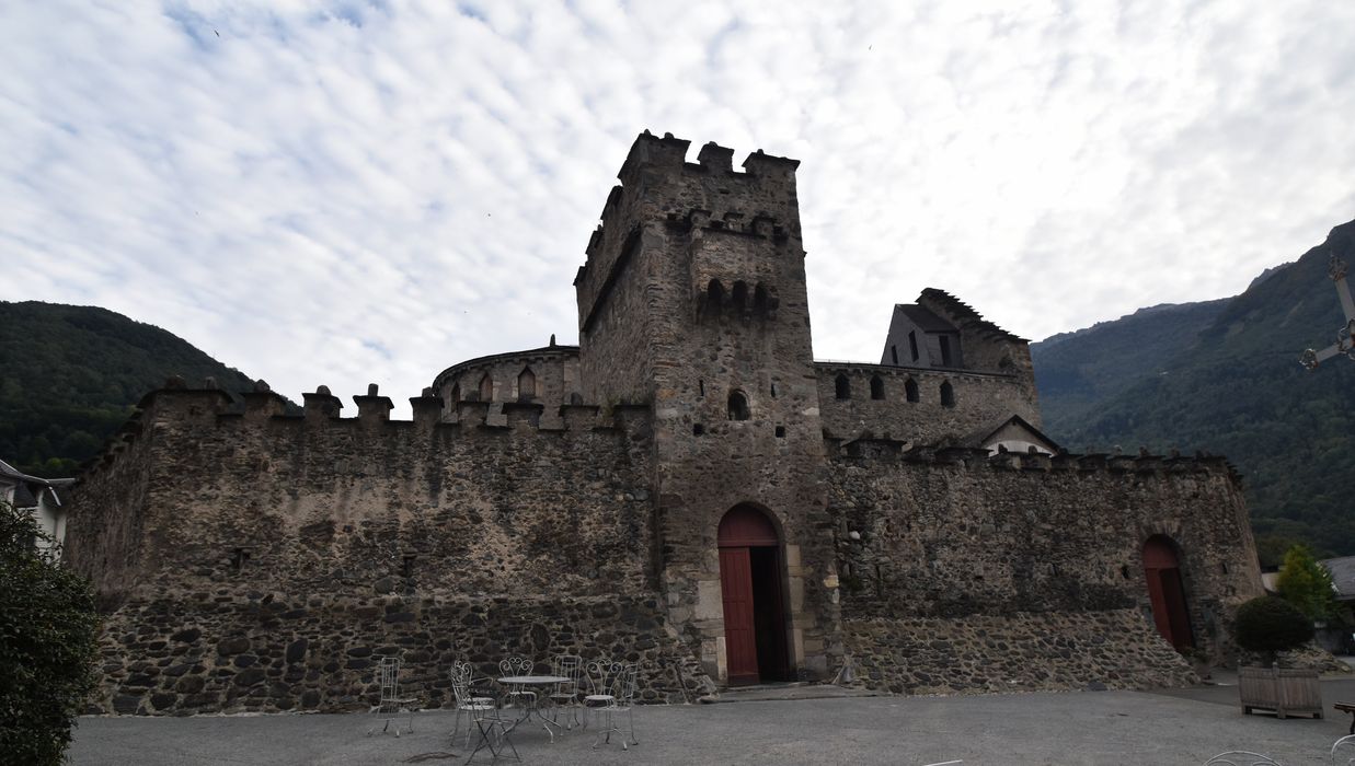 mur d’enceinte, élévation nord