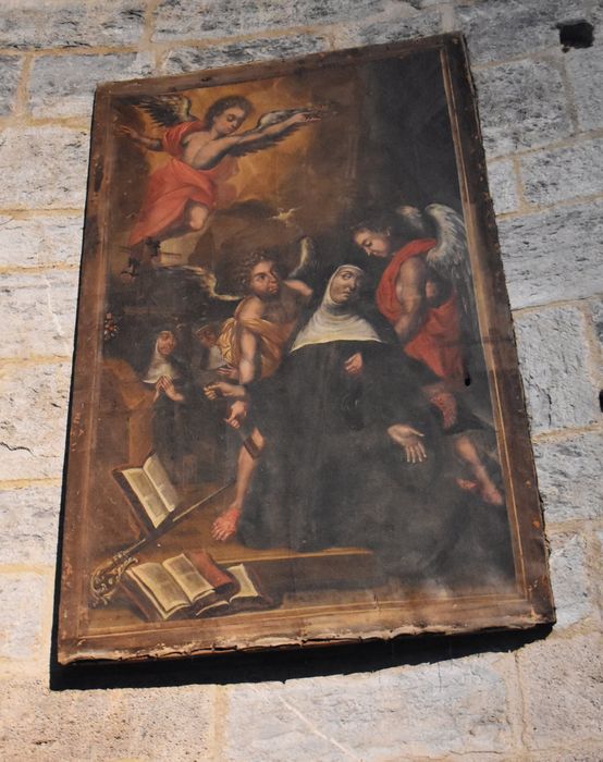 tableau : Sainte Scholastique