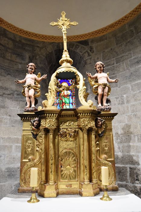 tabernacle de l’autel de l’absidiole sud