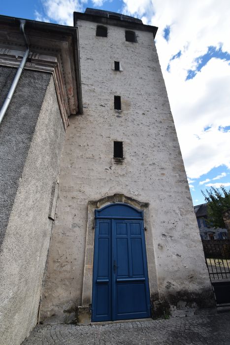 clocher, élévation ouest