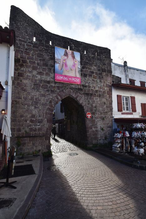 porte de Navarre, élévation nord-ouest