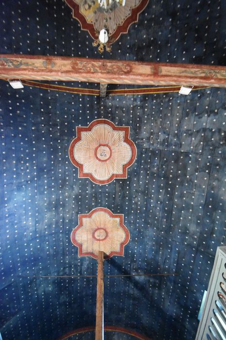 voûte lambrissée de la nef