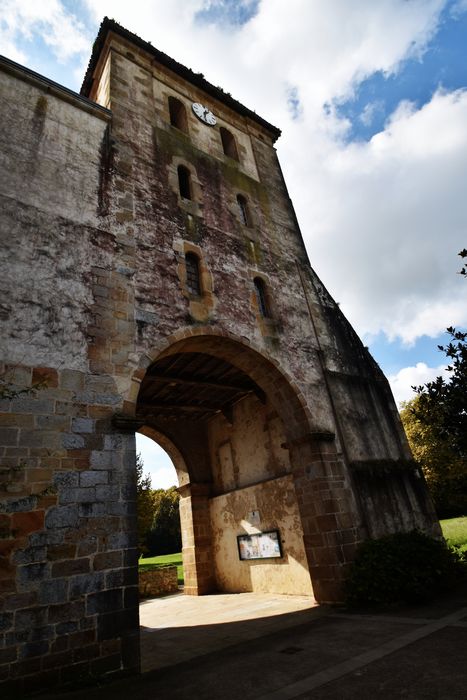 clocher-porche, élévation nord