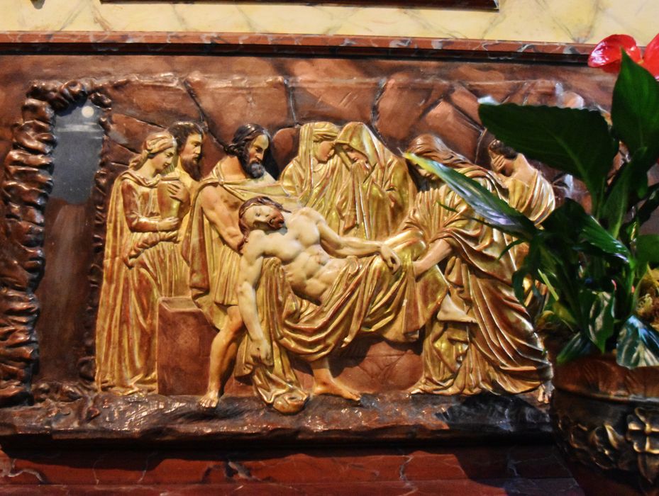 autel, retable latéral nord, détail