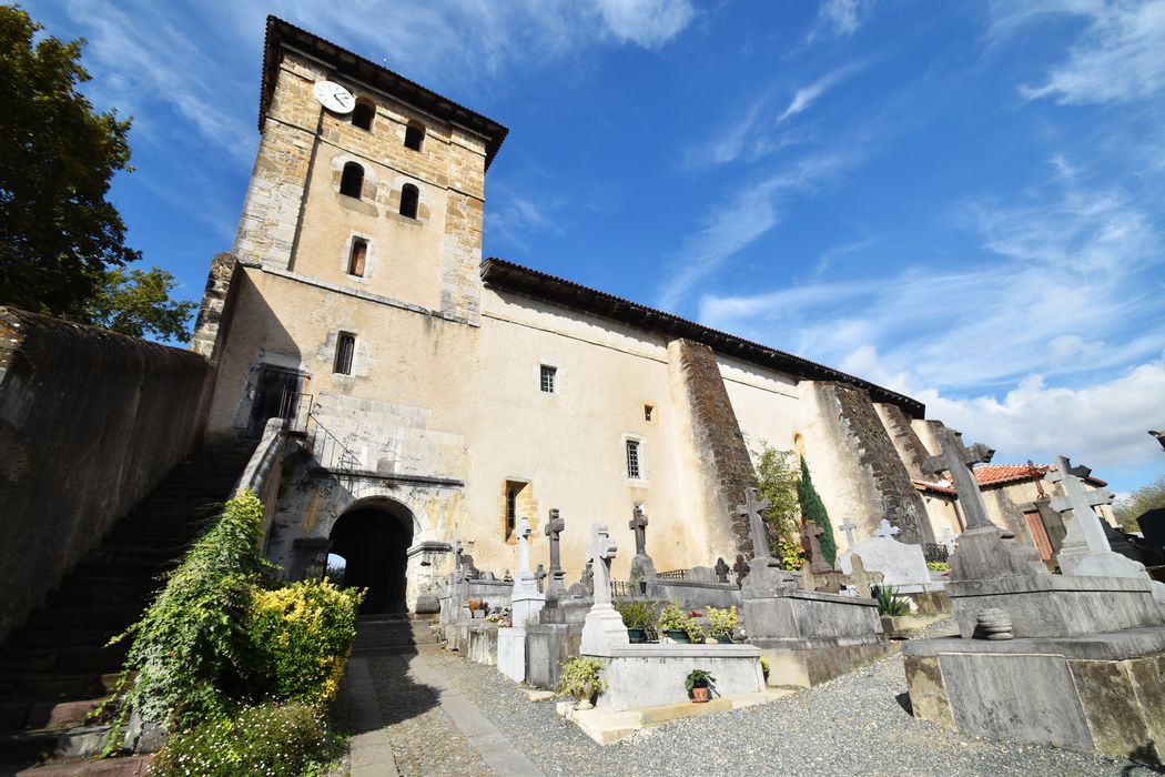 façade latérale sud