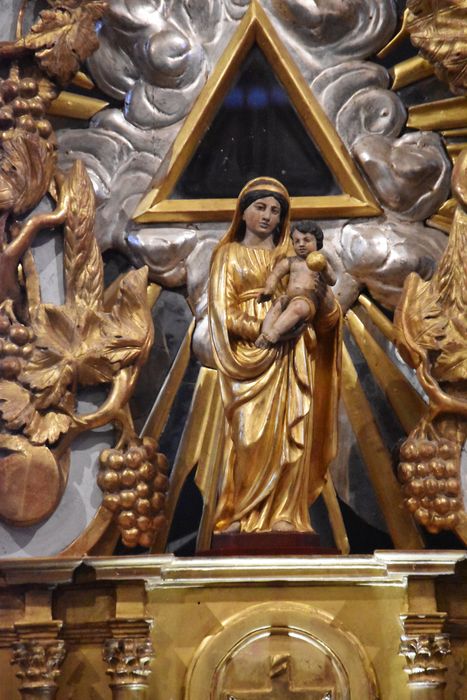 statue (statuette) : Vierge à l’Enfant