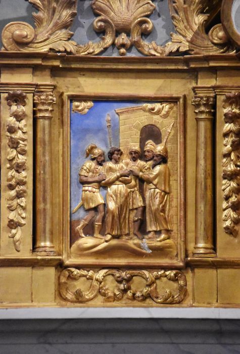 retable du maître-autel, détail