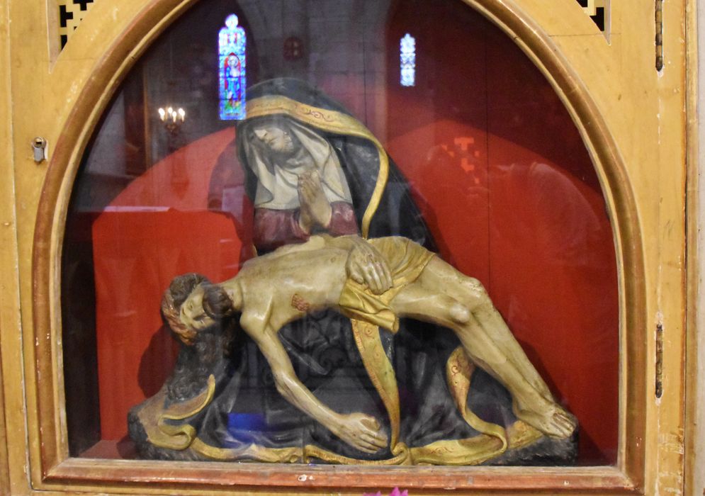 groupe sculpté : Vierge de pitié